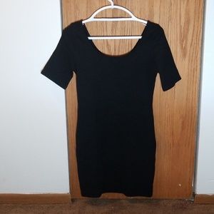 XXI Black Fitted Cocktail Mini Dress